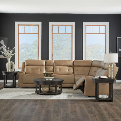 Carrington - Sectional Reclining Sectionals by Liberty Furniture - Walls Furniture & Mattress