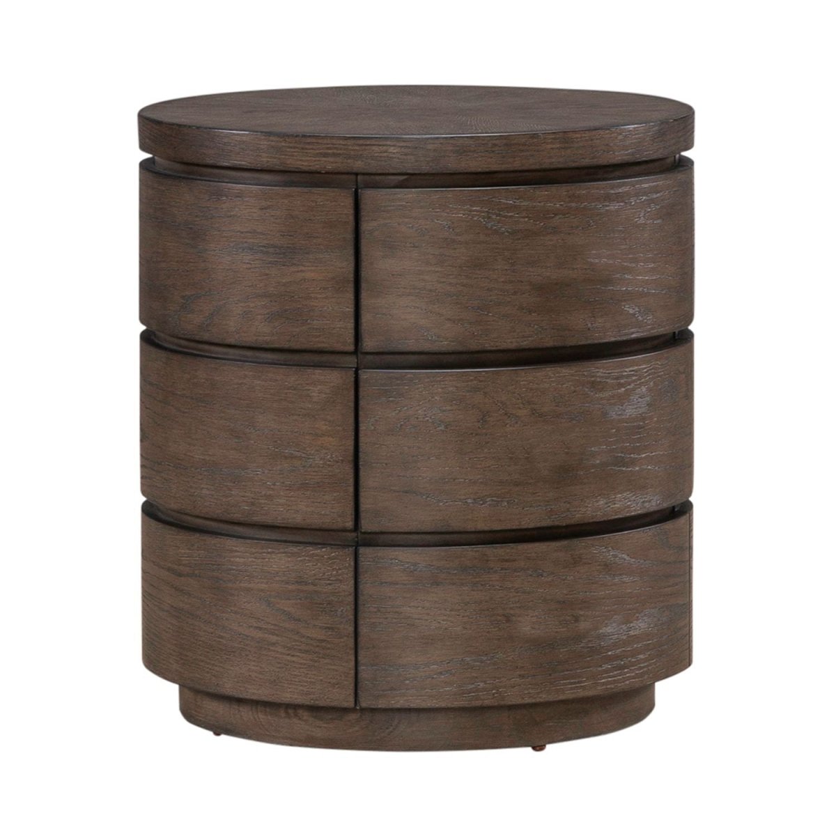 Cascade Falls - Round End Table - Satin Espresso End Tables by Liberty Furniture - Walls Furniture & Mattress