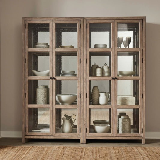 Proximity Place - 2 Piece Bunching Cabinet Set - Brown 2 Piece Dining Room Sets by Liberty Furniture - Walls Furniture & Mattress