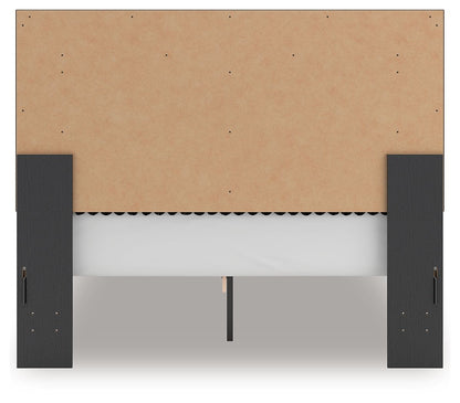 Zuraleus - Upholstered Panel Platform Bed With Roll Slats Panel Beds by Signature Design by Ashley® - Walls Furniture & Mattress