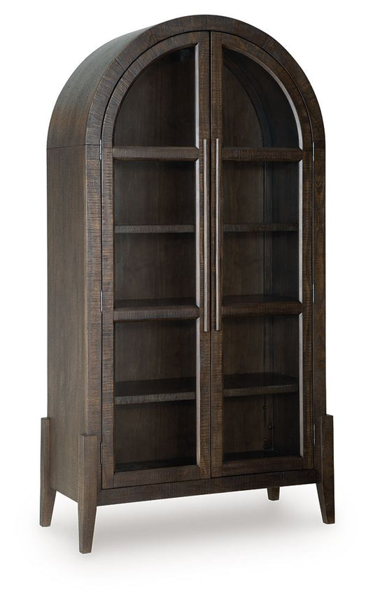 Benhall - Accent Cabinet - Dark Brown Accent Cabinets by Signature Design by Ashley® - Walls Furniture & Mattress