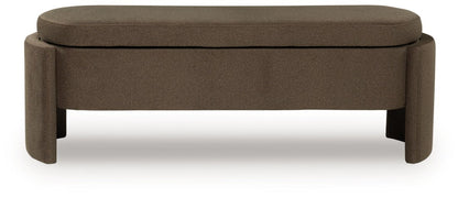 Vavuniya - Brown - Storage Bench Storage Benches by Signature Design by Ashley® - Walls Furniture & Mattress