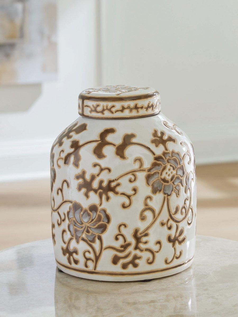 Adalham - Jar Vases & Jars by Signature Design by Ashley® - Walls Furniture & Mattress