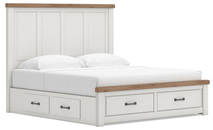 Savonport - Panel Storage Bed Storage Beds by Signature Design by Ashley® - Walls Furniture & Mattress