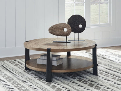Ridgester - Round Table End Tables by Signature Design by Ashley® - Walls Furniture & Mattress