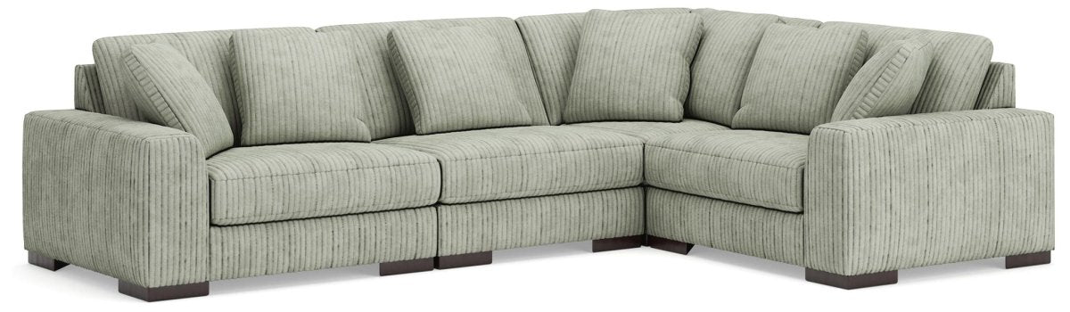 Lindyn - Sectional Stationary Sectionals by Signature Design by Ashley® - Walls Furniture & Mattress