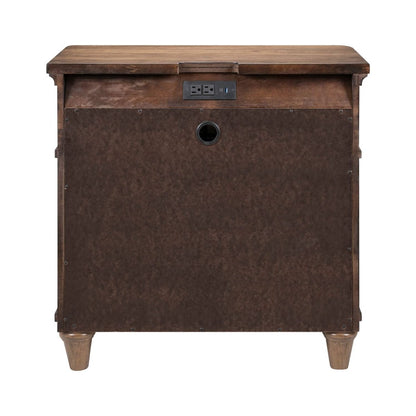 Harrison Heights - Nightstand With Charging Station - Sienna Nightstands w/ Charging Stations by Liberty Furniture - Walls Furniture & Mattress