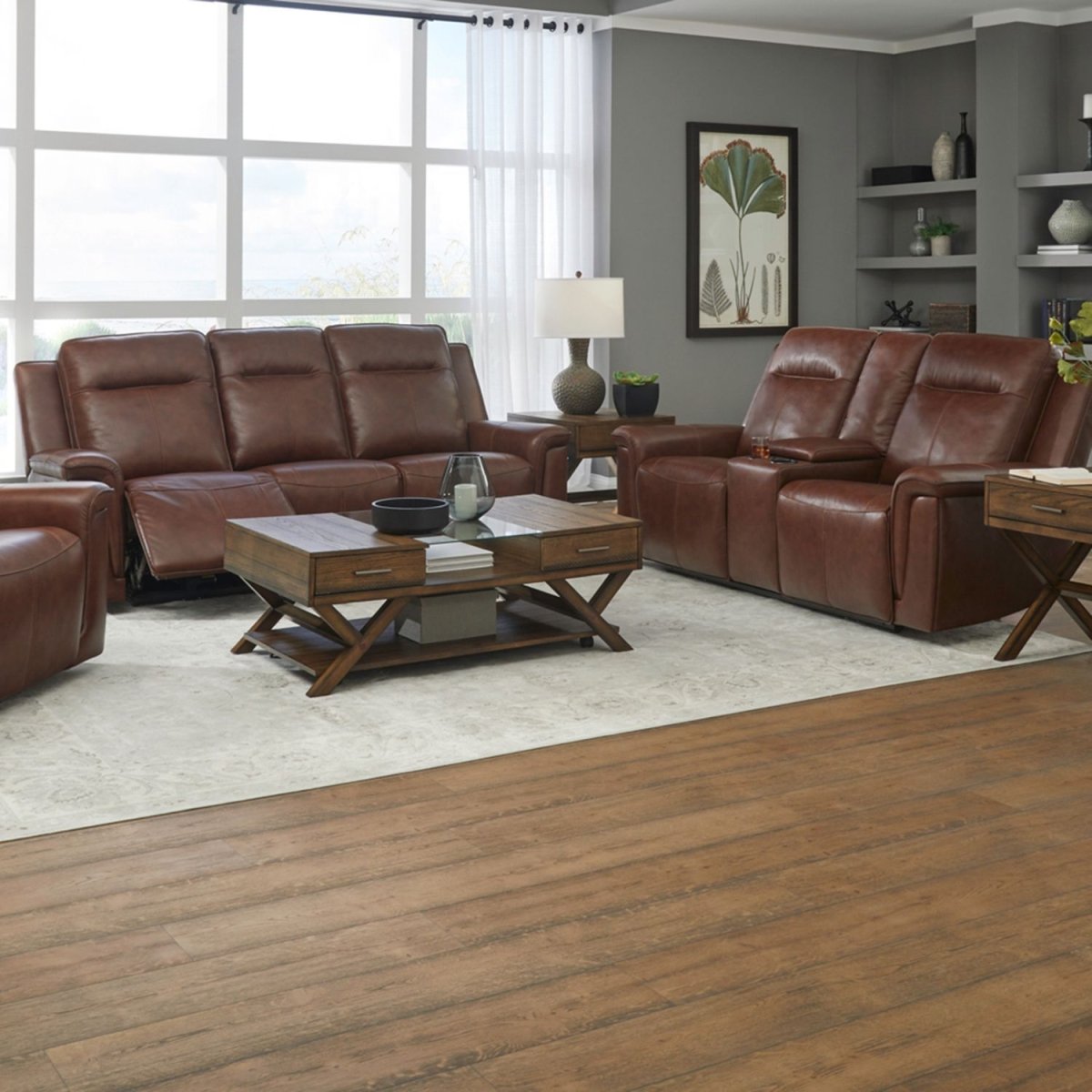 Avery - Sofa Set Reclining Sofas & Loveseats by Liberty Furniture - Walls Furniture & Mattress
