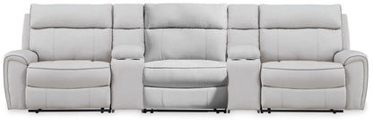 Social Pointe - Reclining Sectional Reclining Sectionals by Signature Design by Ashley® - Walls Furniture & Mattress