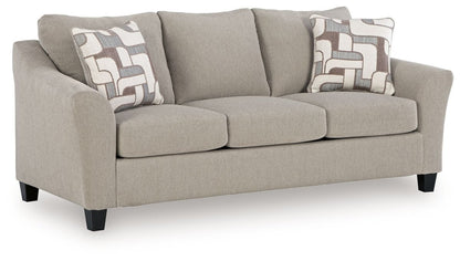 Willarae - 2 Pc. - Sofa, Loveseat - Taupe Stationary Sofas & Loveseats by Benchcraft® - Walls Furniture & Mattress