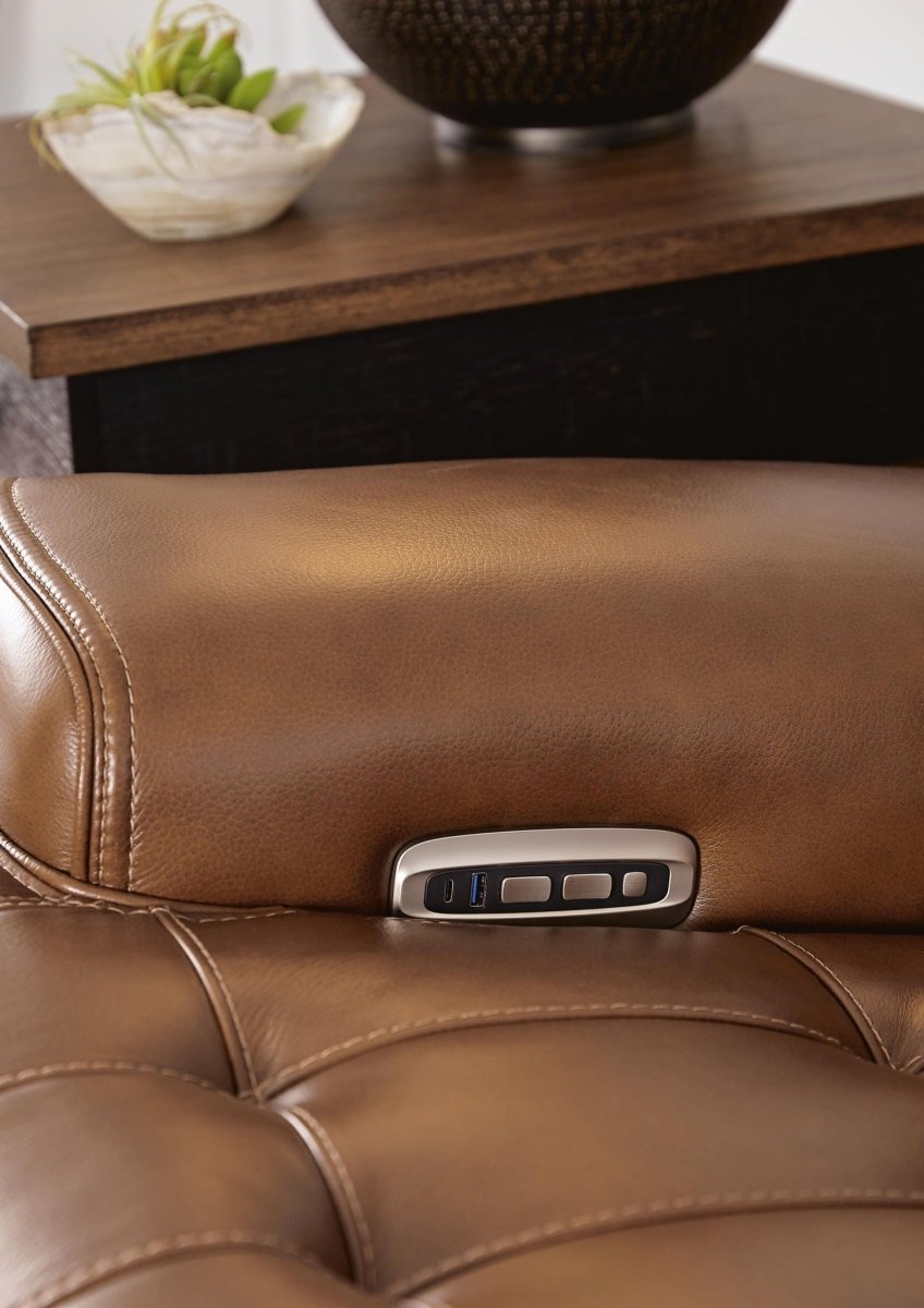 Temmpton - Power Reclining Sectional Reclining Sectionals by Signature Design by Ashley® - Walls Furniture & Mattress