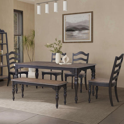 Magnolia Manor - Leg Table Set 5 Piece Dining Room Sets by Liberty Furniture - Walls Furniture & Mattress