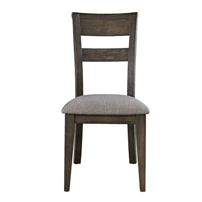 Double Bridge - Splat Back Side Chair - Dark Brown Side Chairs by Liberty Furniture - Walls Furniture & Mattress