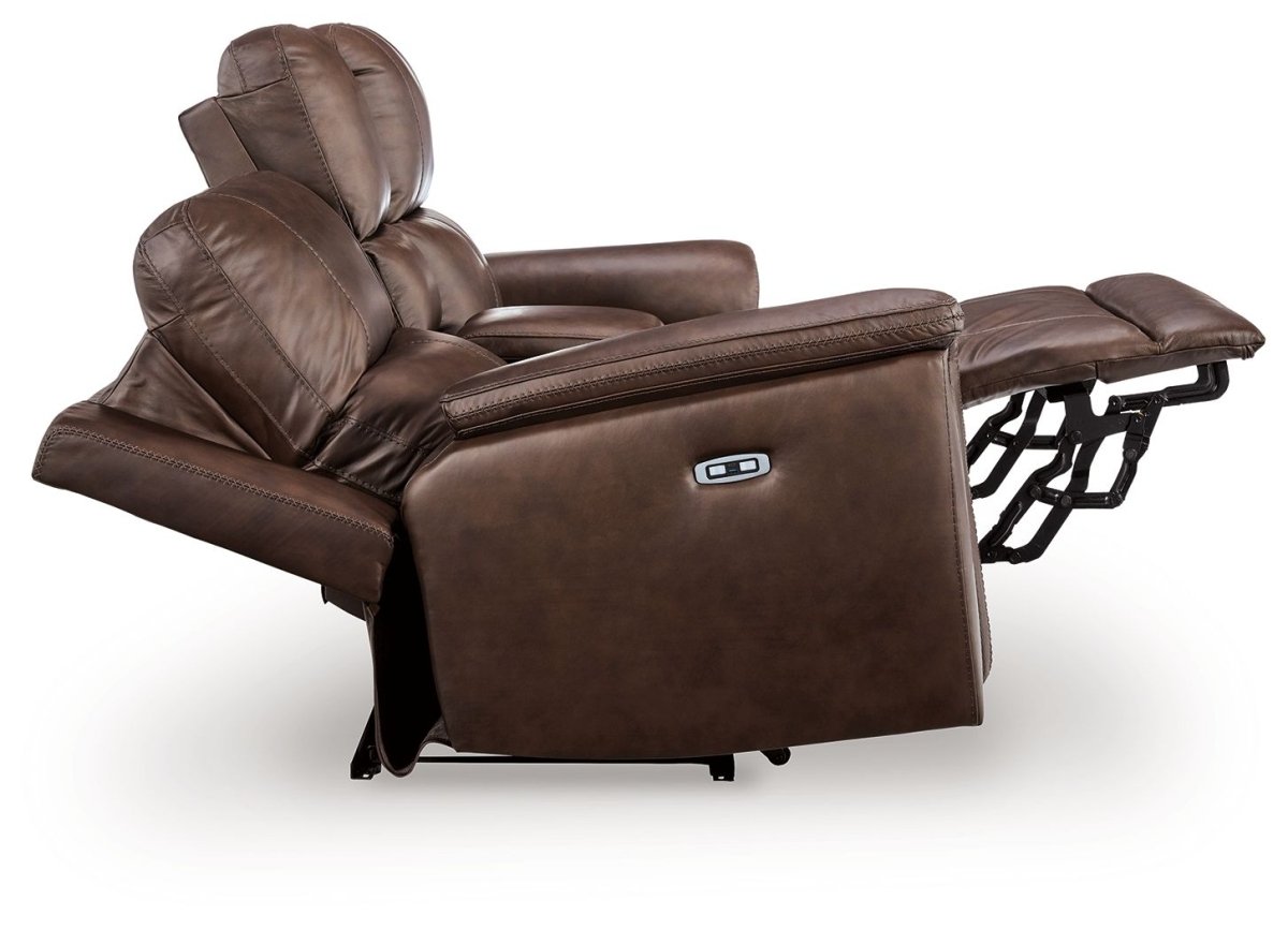 Bleckley - Power Reclining Loveseat With Console / Adjustable Headrest Reclining Loveseats by Signature Design by Ashley® - Walls Furniture & Mattress