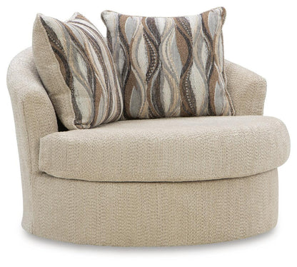 Lofwood - Swivel Accent Chair Swivel Chairs by Signature Design by Ashley® - Walls Furniture & Mattress
