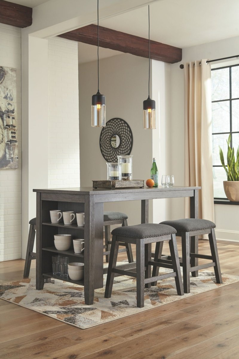 Caitbrook - Rectangular Counter Table Set 5 Piece Dining Room Sets by Signature Design by Ashley® - Walls Furniture & Mattress