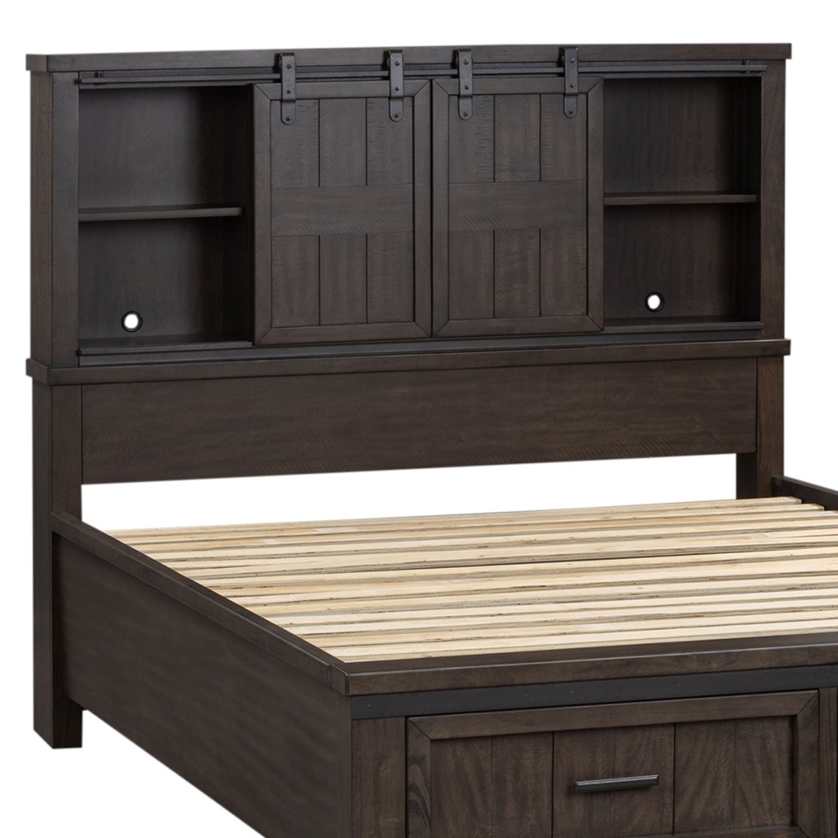 Thornwood Hills - Headboard Bookcase Headboards by Liberty Furniture - Walls Furniture & Mattress