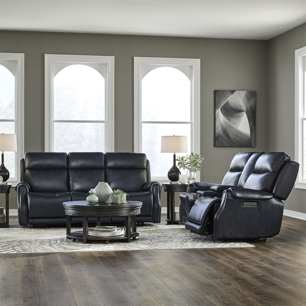 Clinton - Sofa Set Reclining Sofas & Loveseats by Liberty Furniture - Walls Furniture & Mattress