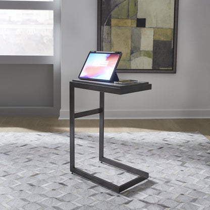 Modern View - Laptop Table - Gray Laptop Tables by Liberty Furniture - Walls Furniture & Mattress
