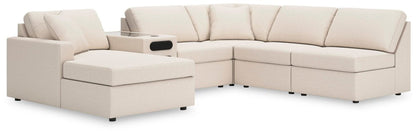 Modmax - Sectional - Oyster Stationary Sectionals by Signature Design by Ashley® - Walls Furniture & Mattress