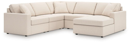 Modmax - Sectional - Oyster Stationary Sectionals by Signature Design by Ashley® - Walls Furniture & Mattress