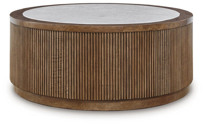 Hadonna - Round Table End Tables by Signature Design by Ashley® - Walls Furniture & Mattress