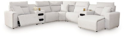 Modmax II - Reclining Sectional - Stone Reclining Sectionals by Signature Design by Ashley® - Walls Furniture & Mattress