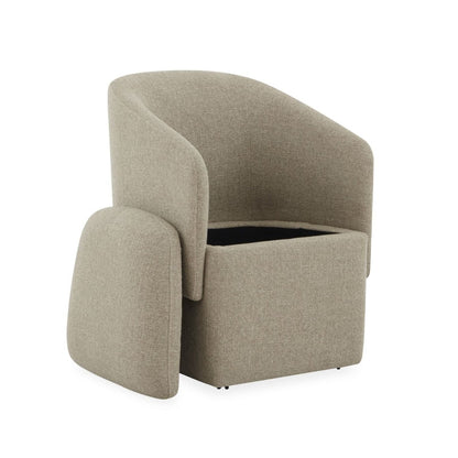 Accent Dining - Accent Storage Dining Chair With Casters Arm Chairs by Liberty Furniture - Walls Furniture & Mattress