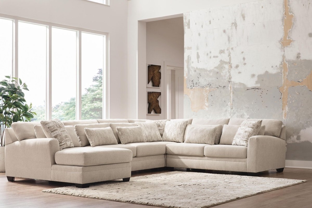 Mandi Point - Sectional Stationary Sectionals by Benchcraft® - Walls Furniture & Mattress