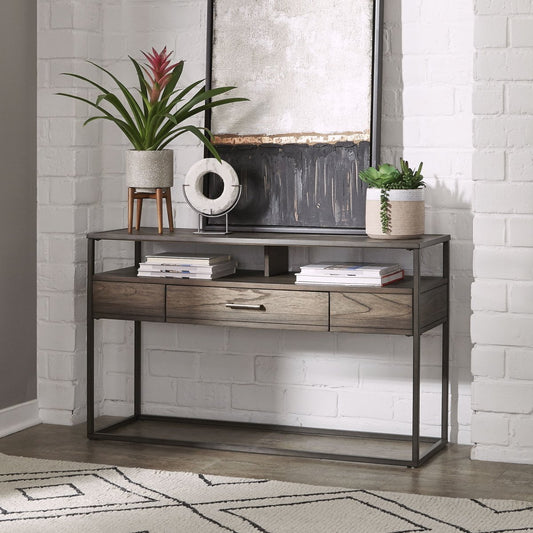 Jamestown - Sofa Table - Tobacco Sofa Tables by Liberty Furniture - Walls Furniture & Mattress