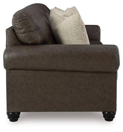 Roxmere - Living Room Set Stationary Chair & Ottoman by Benchcraft® - Walls Furniture & Mattress