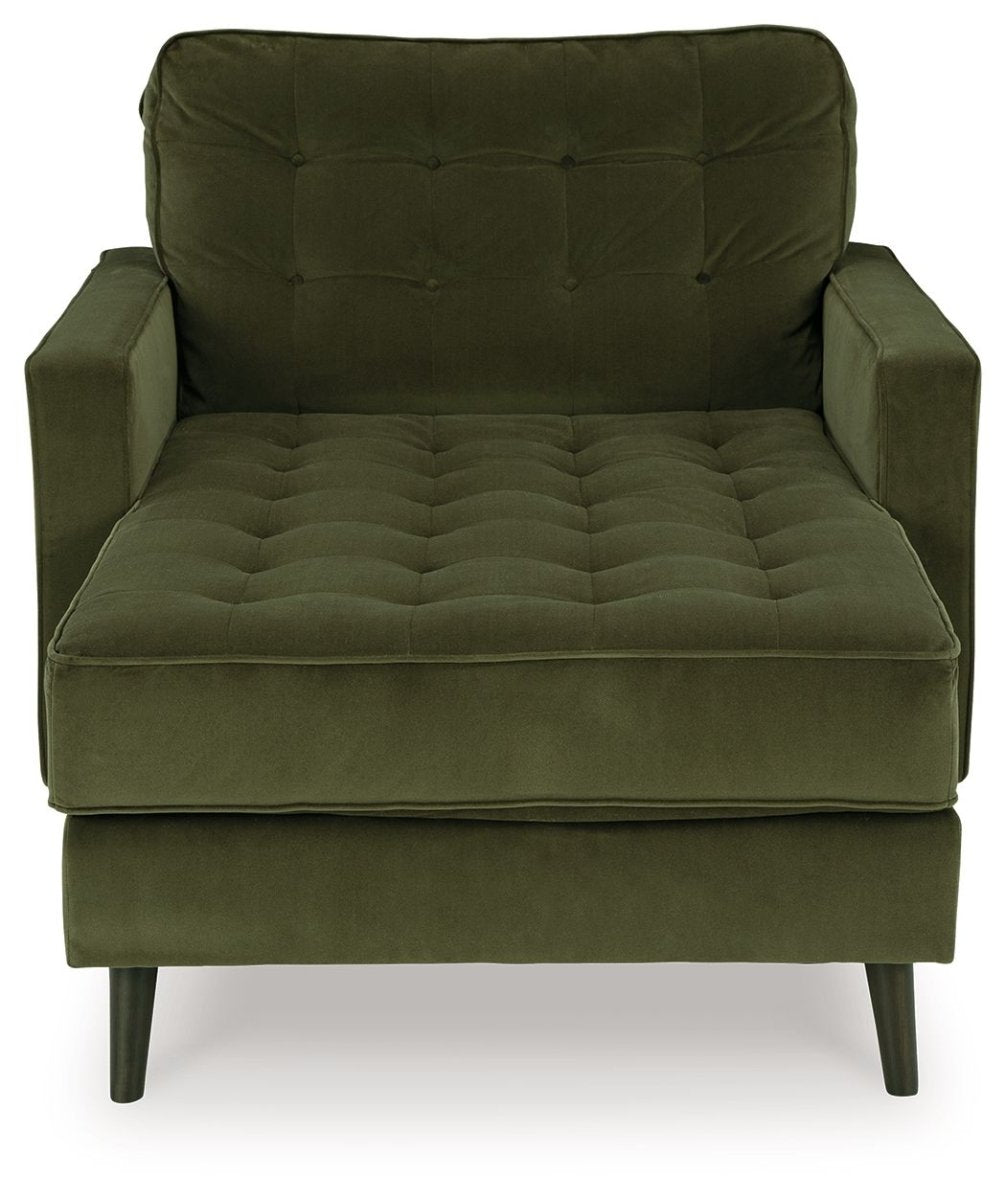 Reveon Lakes - Olive - Chaise Chaises by Ashley® - Walls Furniture & Mattress