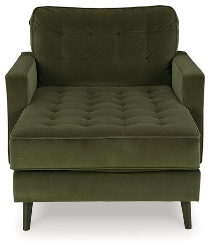 Reveon Lakes - Olive - Chaise Chaises by Ashley® - Walls Furniture & Mattress