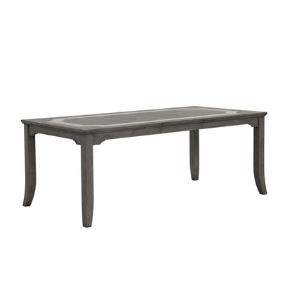Lisbon - Rectangle Dining Table - Gray Dining Tables by New Classic - Walls Furniture & Mattress