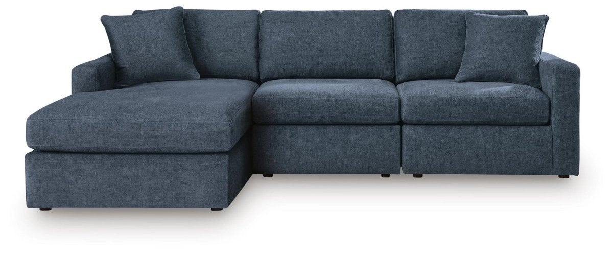 Modmax - L-Shaped Sectional - Ink Stationary Sectionals by Signature Design by Ashley® - Walls Furniture & Mattress