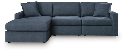Modmax - L-Shaped Sectional - Ink Stationary Sectionals by Signature Design by Ashley® - Walls Furniture & Mattress