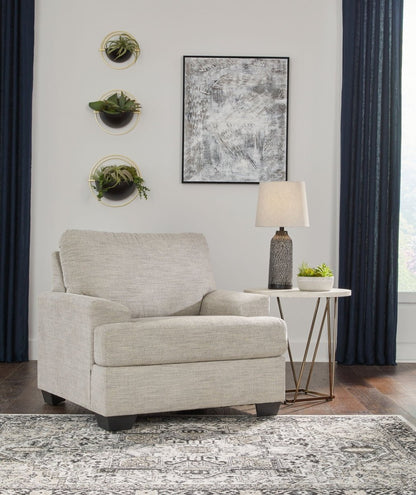 Vayda - Living Room Set Stationary Chair & Ottoman by Signature Design by Ashley® - Walls Furniture & Mattress