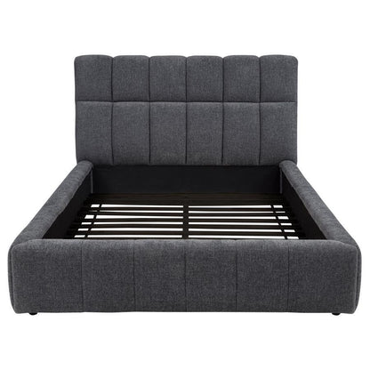 Nollet - Upholstered Platform Bed Upholstered Beds by Coaster Fine Furniture - Walls Furniture & Mattress