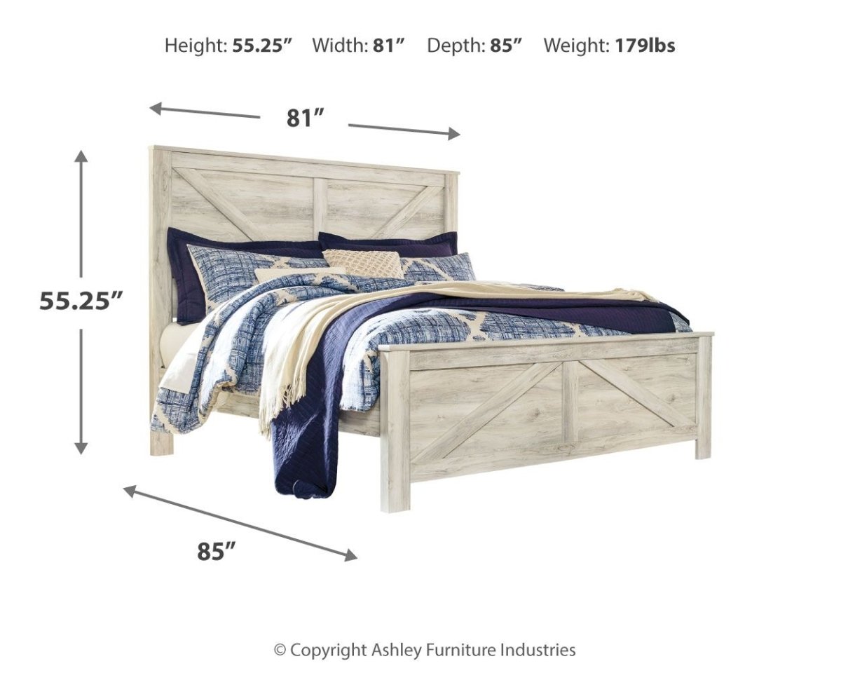 Bellaby - Crossbuck Panel Bed Panel Beds by Signature Design by Ashley® - Walls Furniture & Mattress