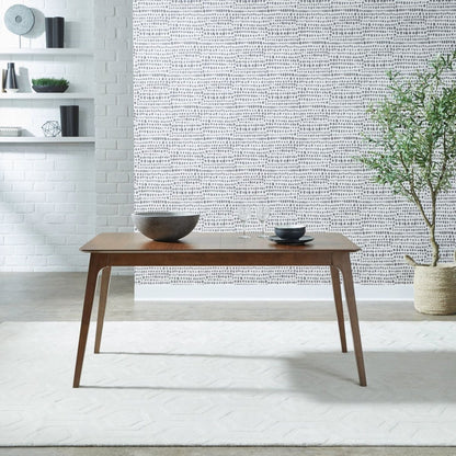 Space Savers - Rectangular Leg Table - Brown Dining Tables by Liberty Furniture - Walls Furniture & Mattress