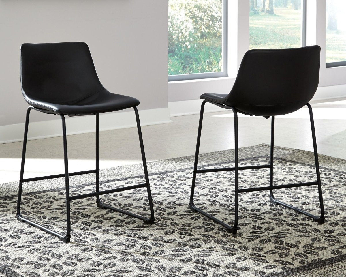 Centiar - Upholstered Barstool (Set of 2) Stool Sets by Signature Design by Ashley® - Walls Furniture & Mattress