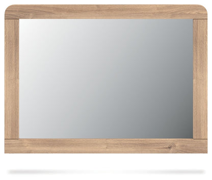 Kinlanni - Bedroom Mirror - Tan Mirrors by Signature Design by Ashley® - Walls Furniture & Mattress