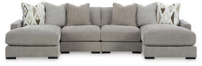 Aslan Court - Sectional Stationary Sectionals by Benchcraft® - Walls Furniture & Mattress