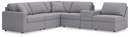 Modmax - 6 Piece Sectional Stationary Sectionals by Signature Design by Ashley® - Walls Furniture & Mattress