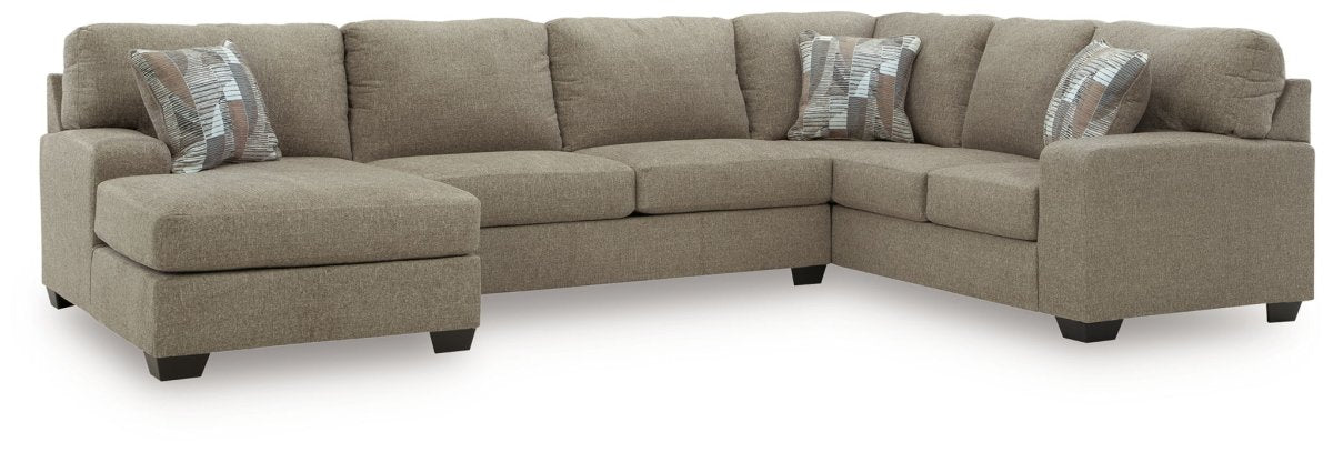 Newellen - Sectional Stationary Sectionals by Benchcraft® - Walls Furniture & Mattress