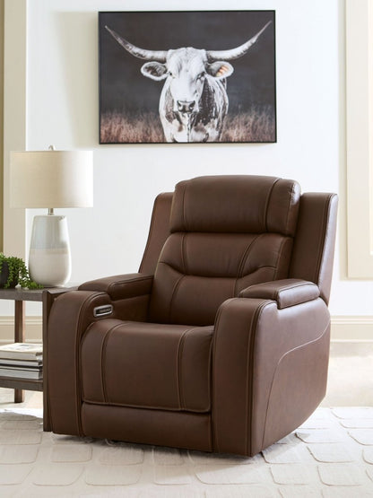 Knightington - Power Recliner With Audio Seating Reclining Chairs by Signature Design by Ashley® - Walls Furniture & Mattress