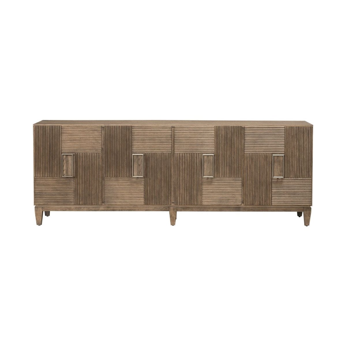 Serenity - 82" Accent TV Console - Burnished Beige TV Stands by Liberty Furniture - Walls Furniture & Mattress