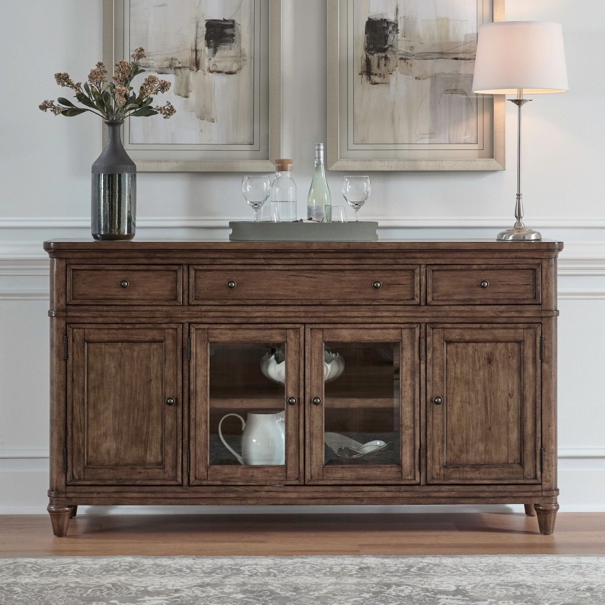 Harrison Heights - Buffet - Sienna Buffets by Liberty Furniture - Walls Furniture & Mattress