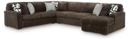 Midnight - Madness - Sectional Stationary Sectionals by Signature Design by Ashley® - Walls Furniture & Mattress