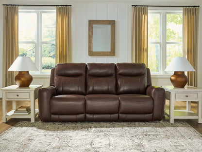 Gravier - Power Reclining Sofa With Adjustable Headrest - Cordova Reclining Sofas by Benchcraft® - Walls Furniture & Mattress